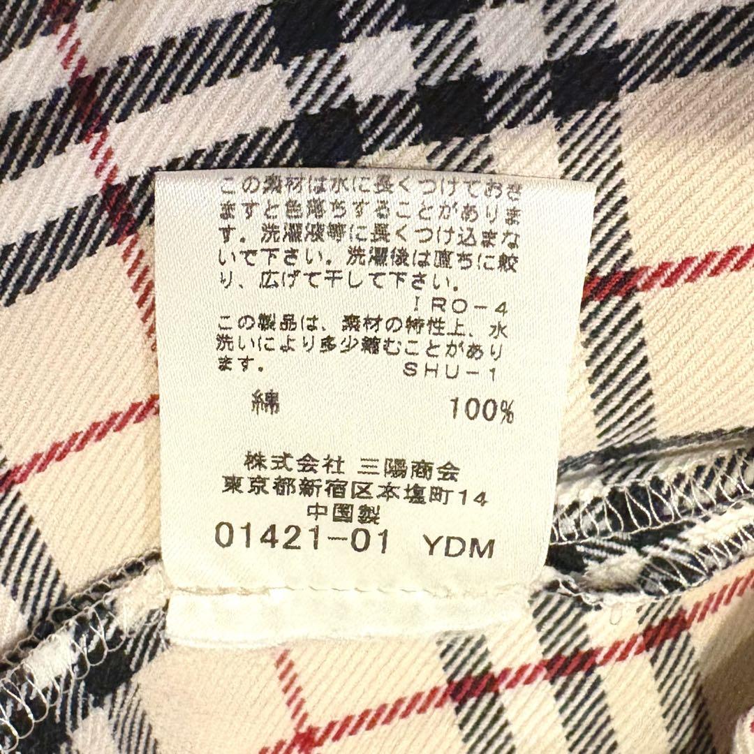 美品☆バーバリーロンドン　ワンピース　ノバチェック　ホースロゴ　プリーツ　M相当