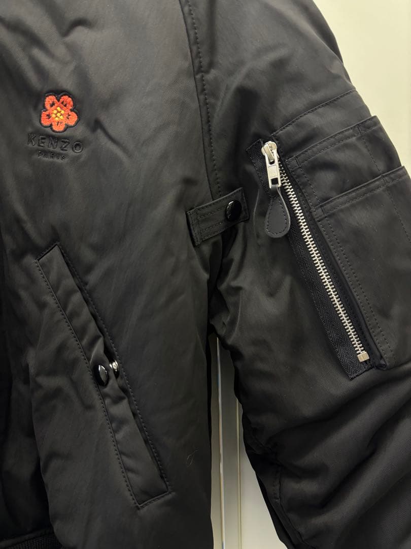 akiKenzo ショート パーカー　フード付きジャケット　M メンズ　ブ