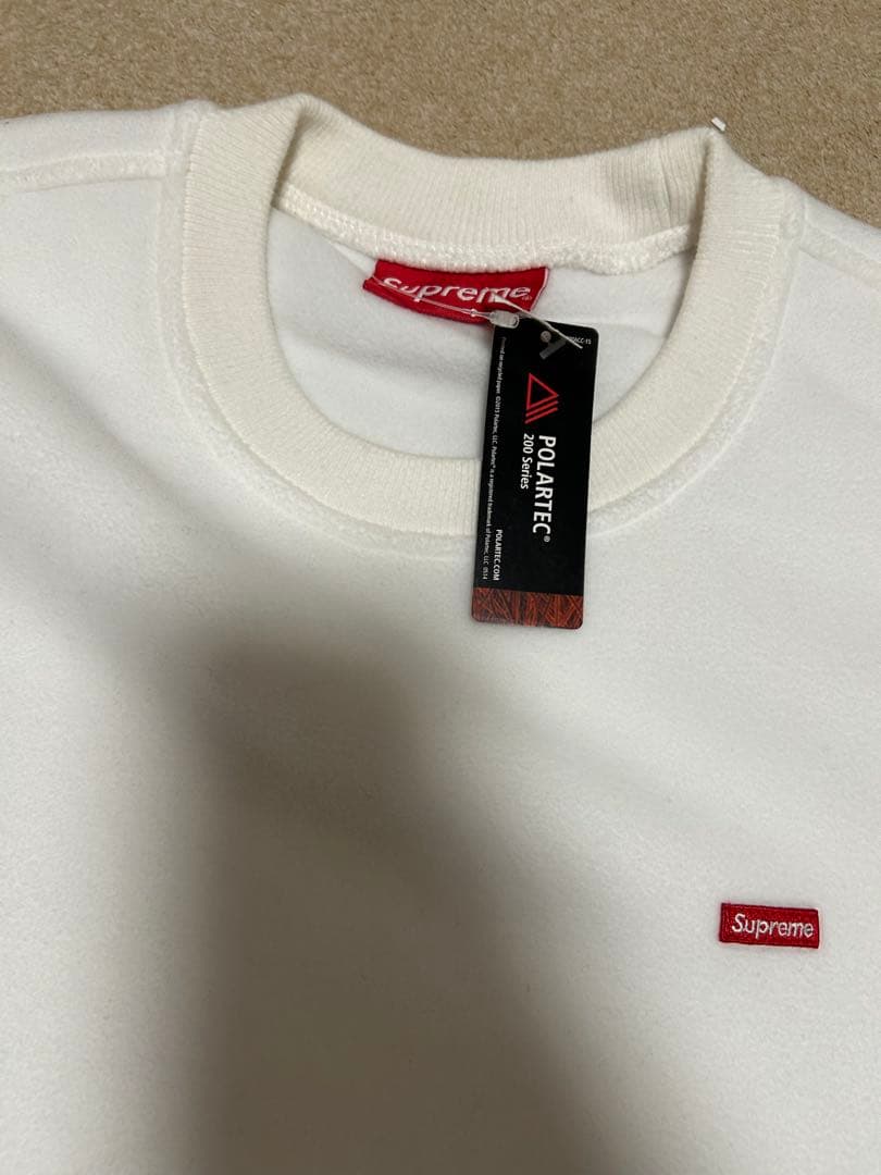Supreme Polartec Fleece Crewneck White 白