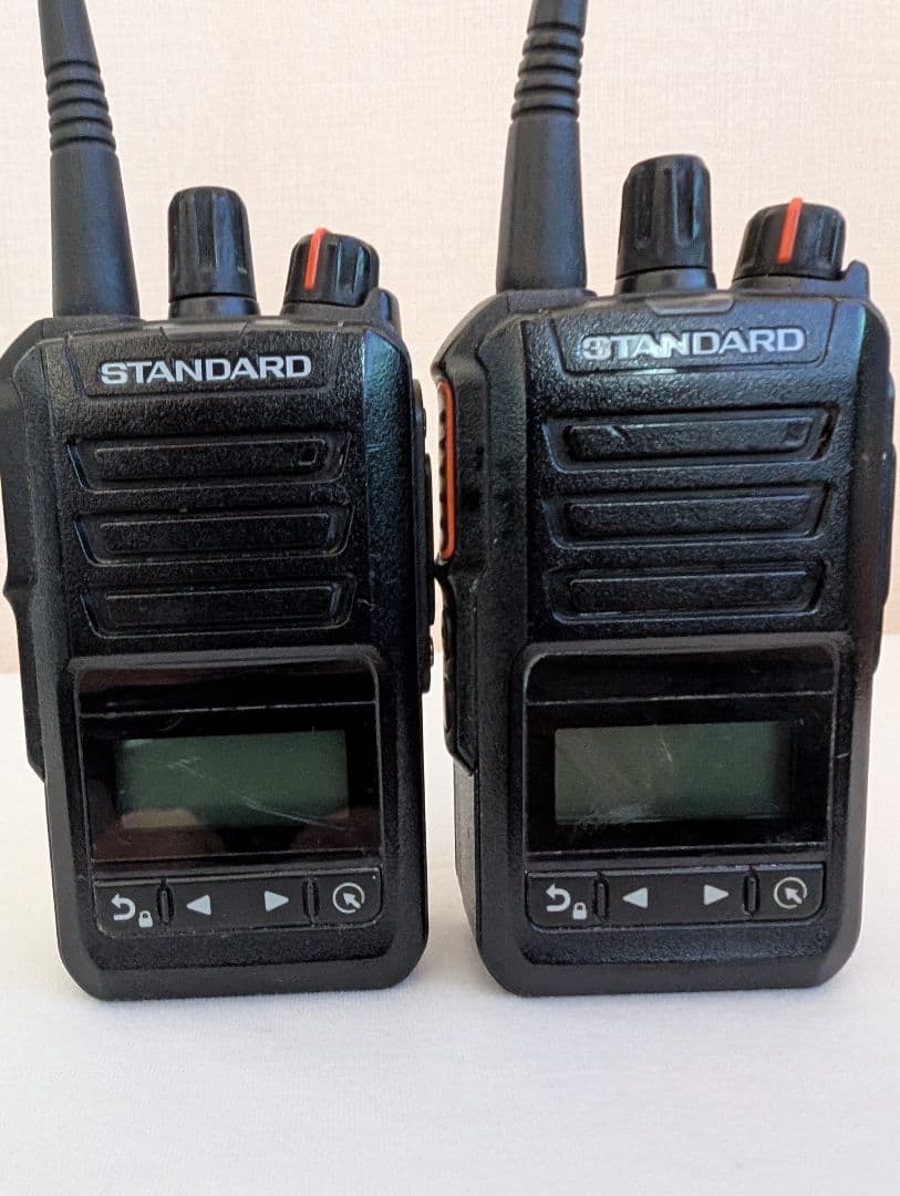 スタンダード デジタル簡易無線機 免許局 VXD460U×2台 マイク付