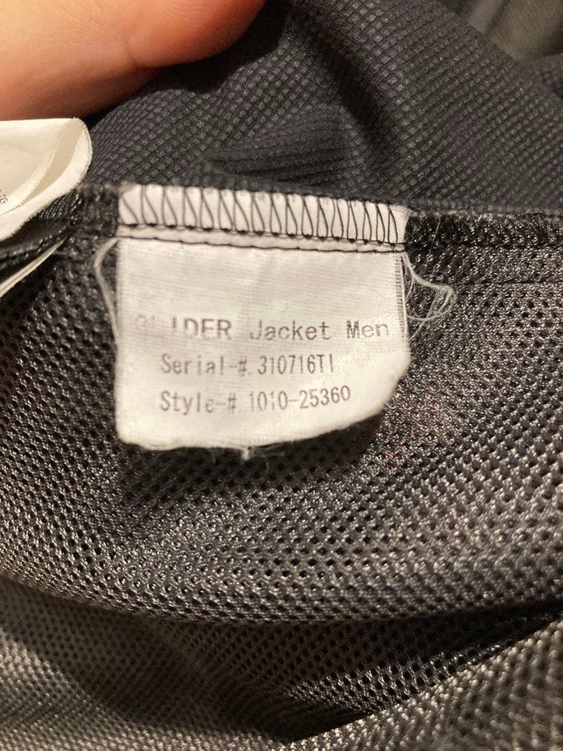 マムート MAMMUT メンズ グライダー ジャケット　asia XL ブラック