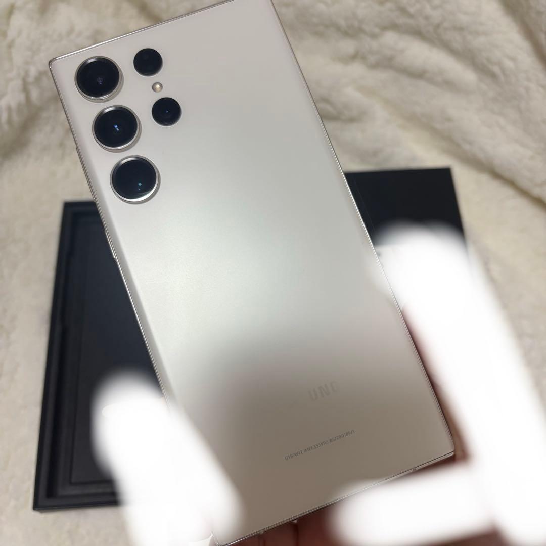 SAMSUNG GALAXY s23 ultra クリーム