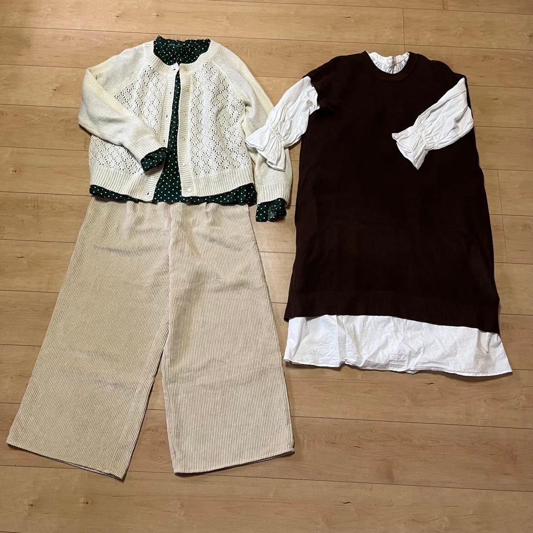 《週末値下げ》【まとめ売り】秋冬 レディース カジュアル ナチュラル 16着