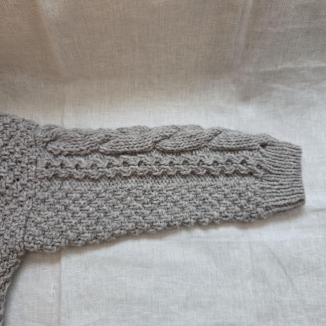 【かぐれ】24A/W ペルーアランクルーネックニット