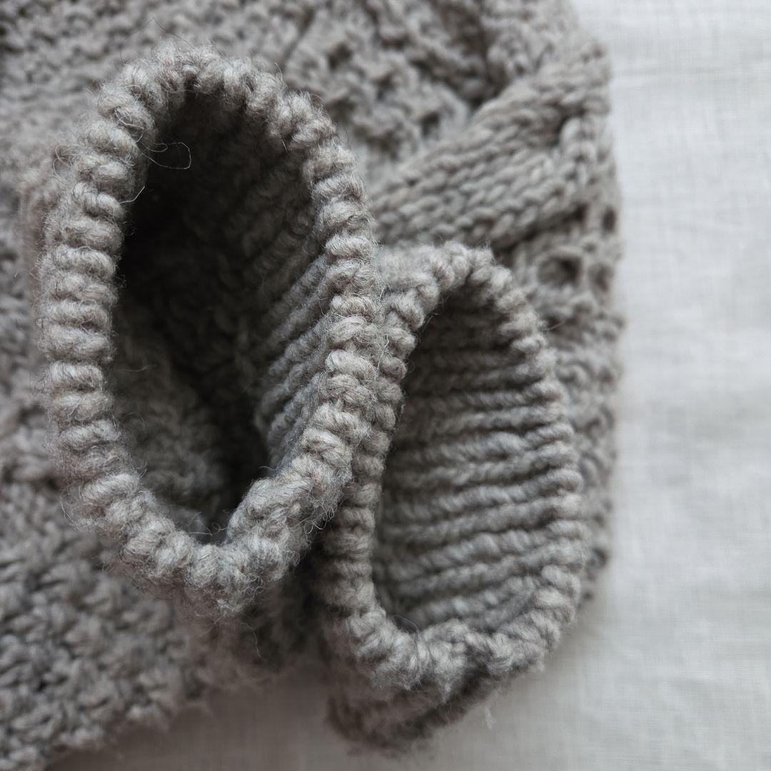 【かぐれ】24A/W ペルーアランクルーネックニット