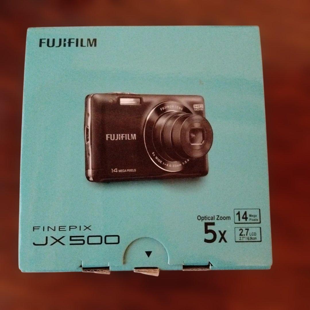 美品　FUJIFILM FinePix JX500 コンパクトデジタルカメラ