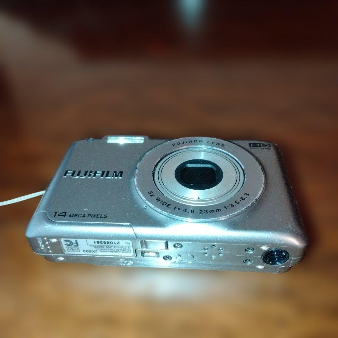 美品　FUJIFILM FinePix JX500 コンパクトデジタルカメラ