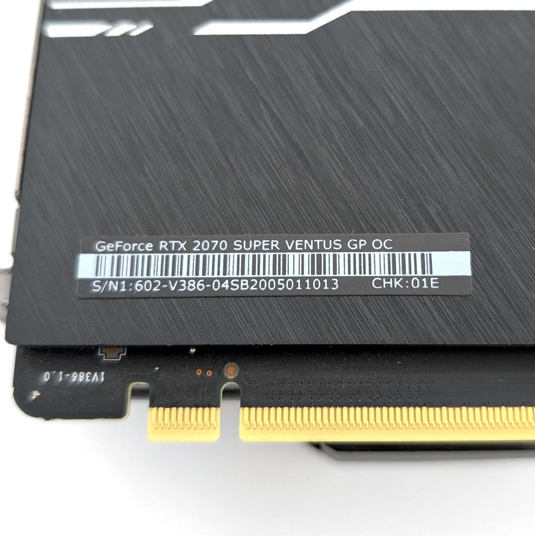 MSI GeForce RTX 2070 Super 8GB ビデオカード