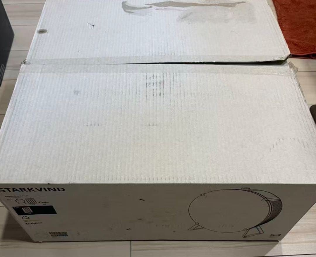 IKEA イケア STARKVIND スタルクヴィンド 空気清浄機, ホワイト