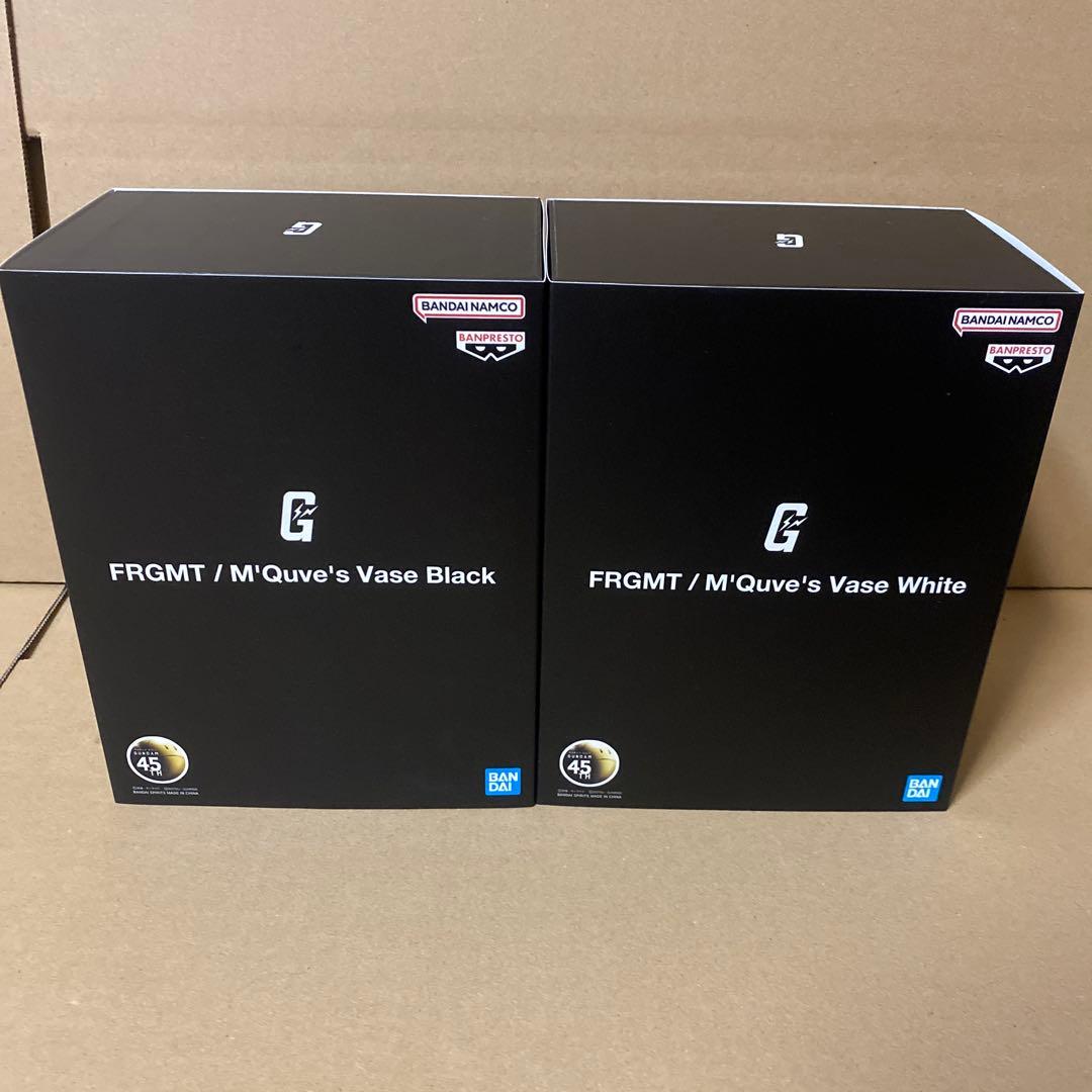 FRGMT M'Quve's Vase Black Whiteセット