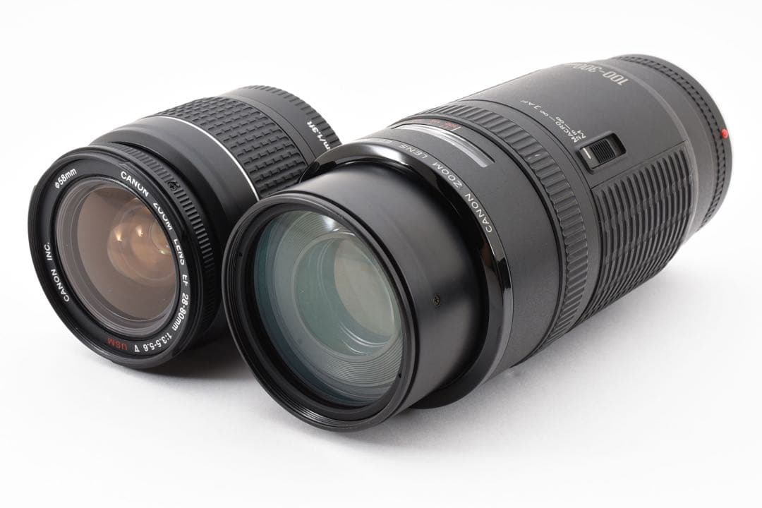 保証付き☆canon kiss x10標準&望遠ダブルレンズセット