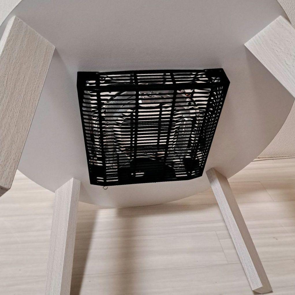 【未使用】　こたつ　コタツ　丸形　リバーシブル