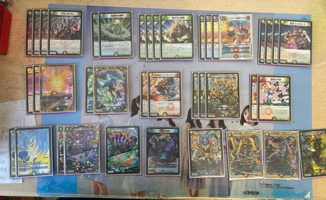 デュエマ引退品まとめ売り(デッキ•有料カード色々)