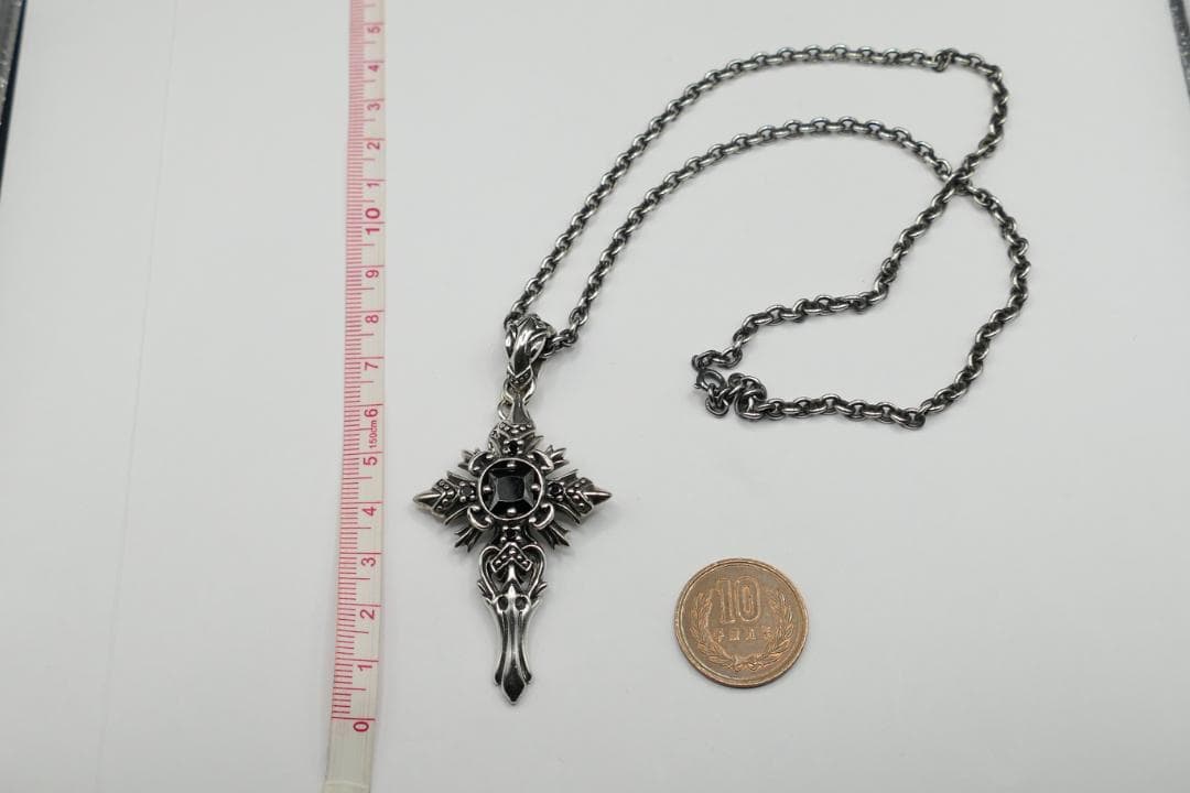 美品　the slayer　スレイヤー　アロンクロス　ネックレス　ブラック