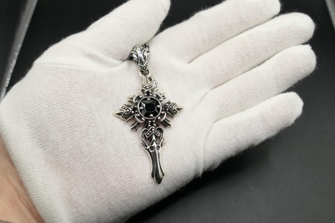 美品　the slayer　スレイヤー　アロンクロス　ネックレス　ブラック