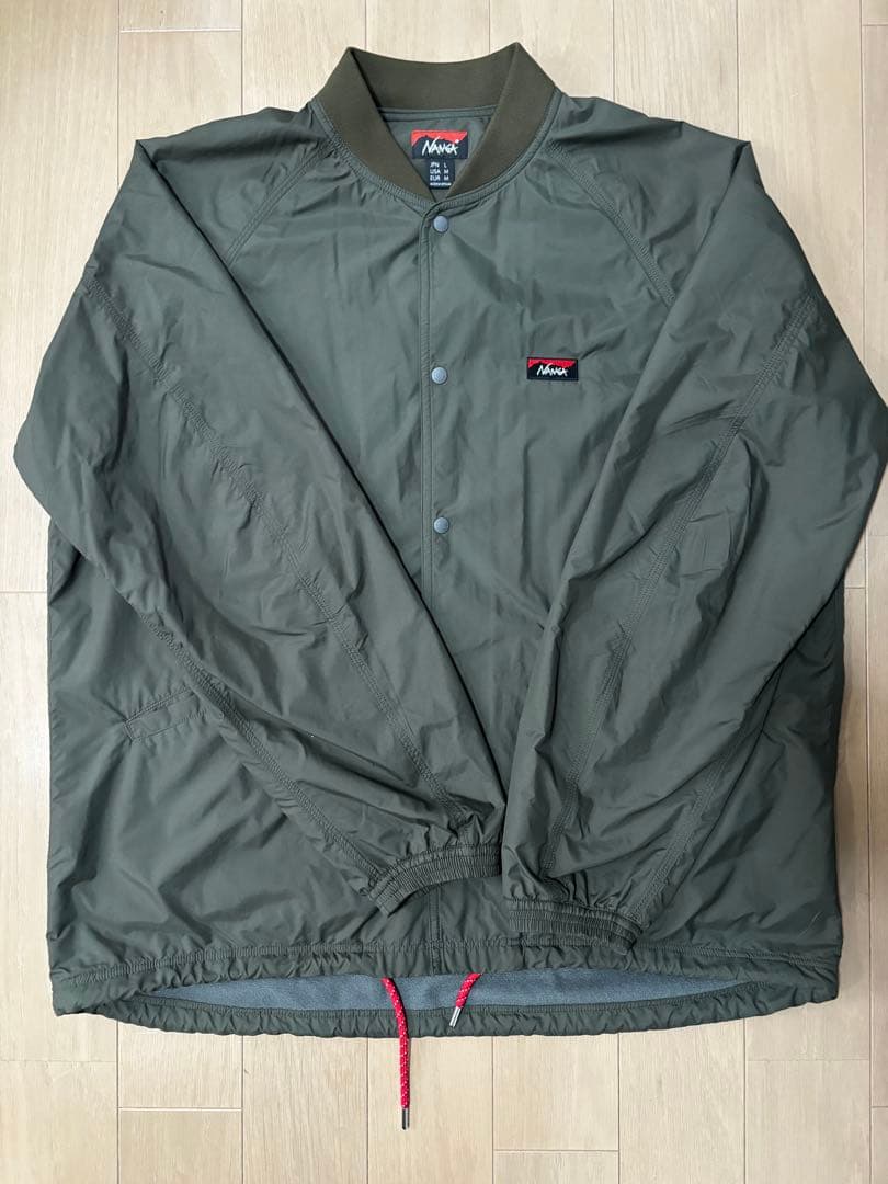 NANGA ナンガRIB COLLAR COACH JACKET Lサイズ