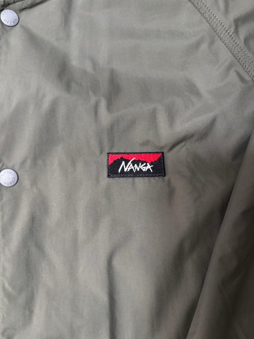 NANGA ナンガRIB COLLAR COACH JACKET Lサイズ
