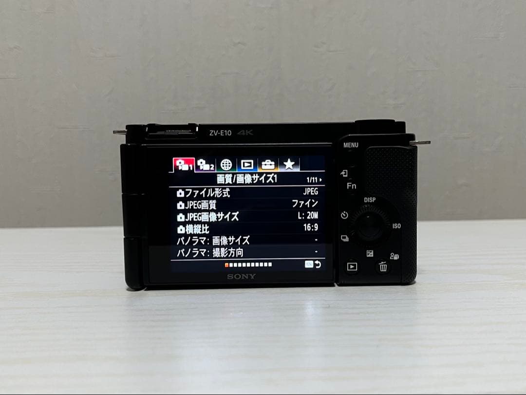 SONY ZV-E10 ミラーレス一眼 4K動画撮影