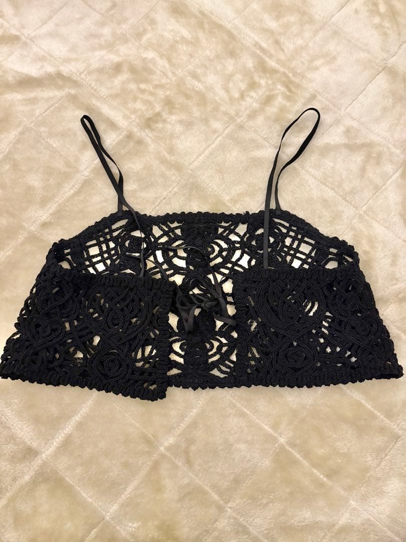 AEWEN MATOPH テープレースキャミソール