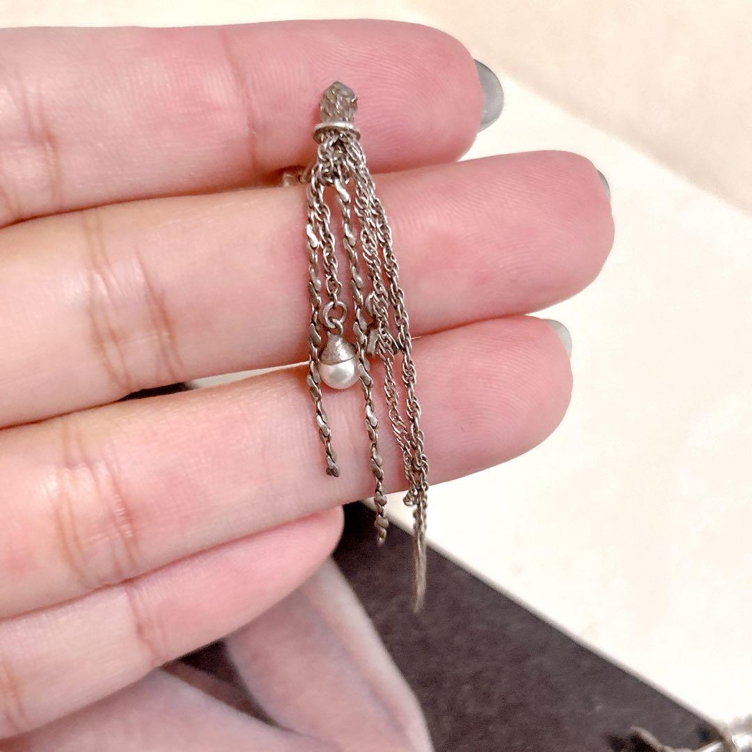 【e.m.】シルバー925 ピアス　3点セット　美品　silver