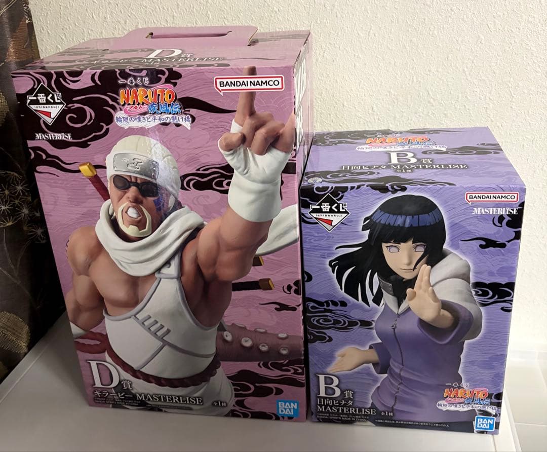 一番くじ ナルト D賞 キラービー フィギュア 八尾　B賞　ヒナタ