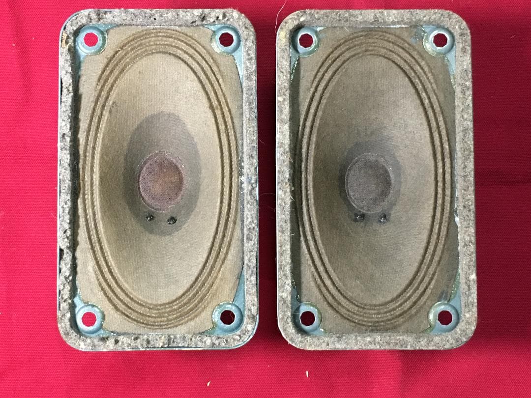 Telefunken ビンテージ アドオン75x130㎜ ツィータシステム ペア