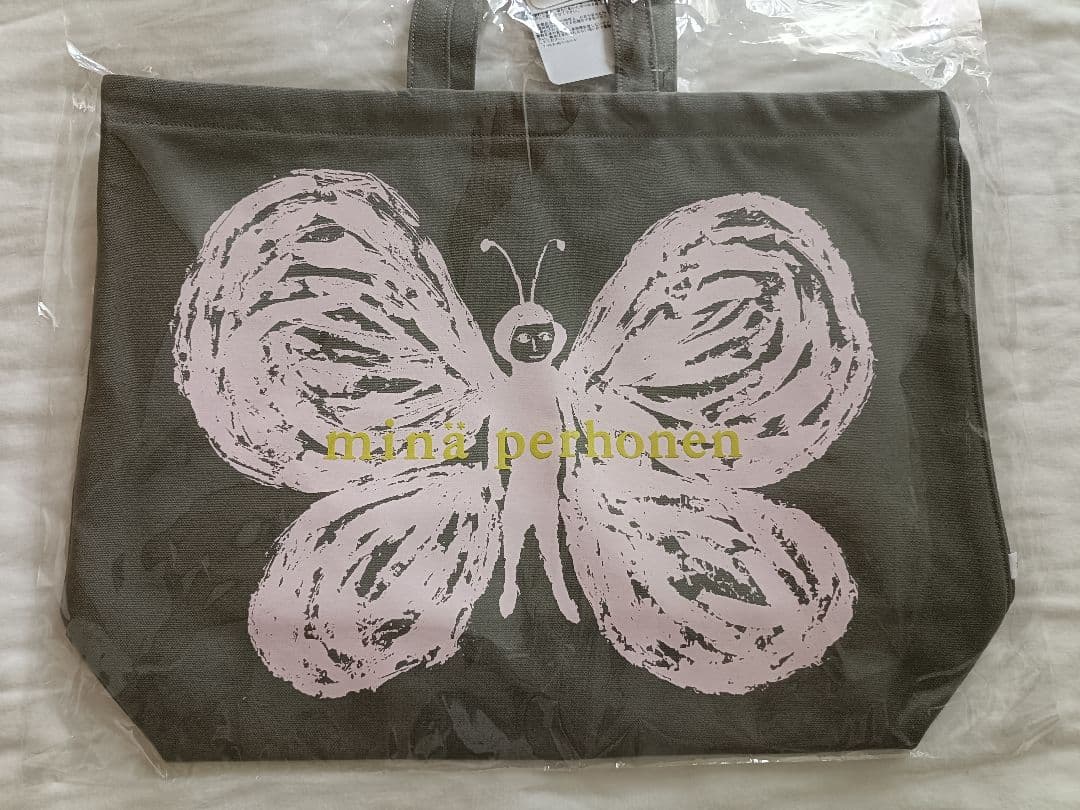 minä perhonen ミナペルホネン 30周年 羽花 トート ukka