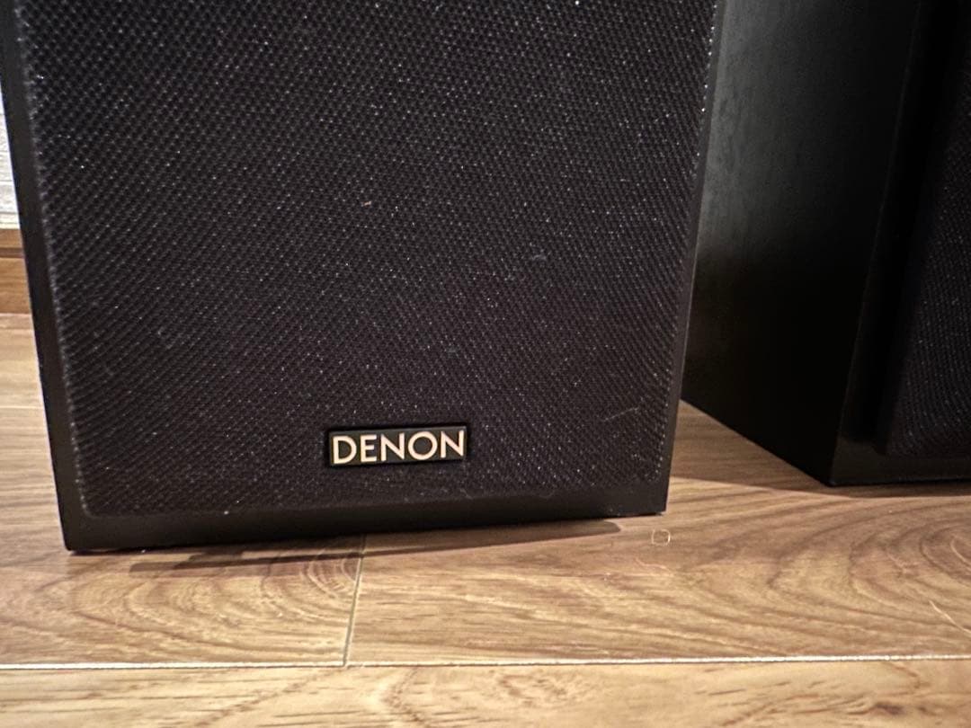 DENON スピーカー 2台セット 黒