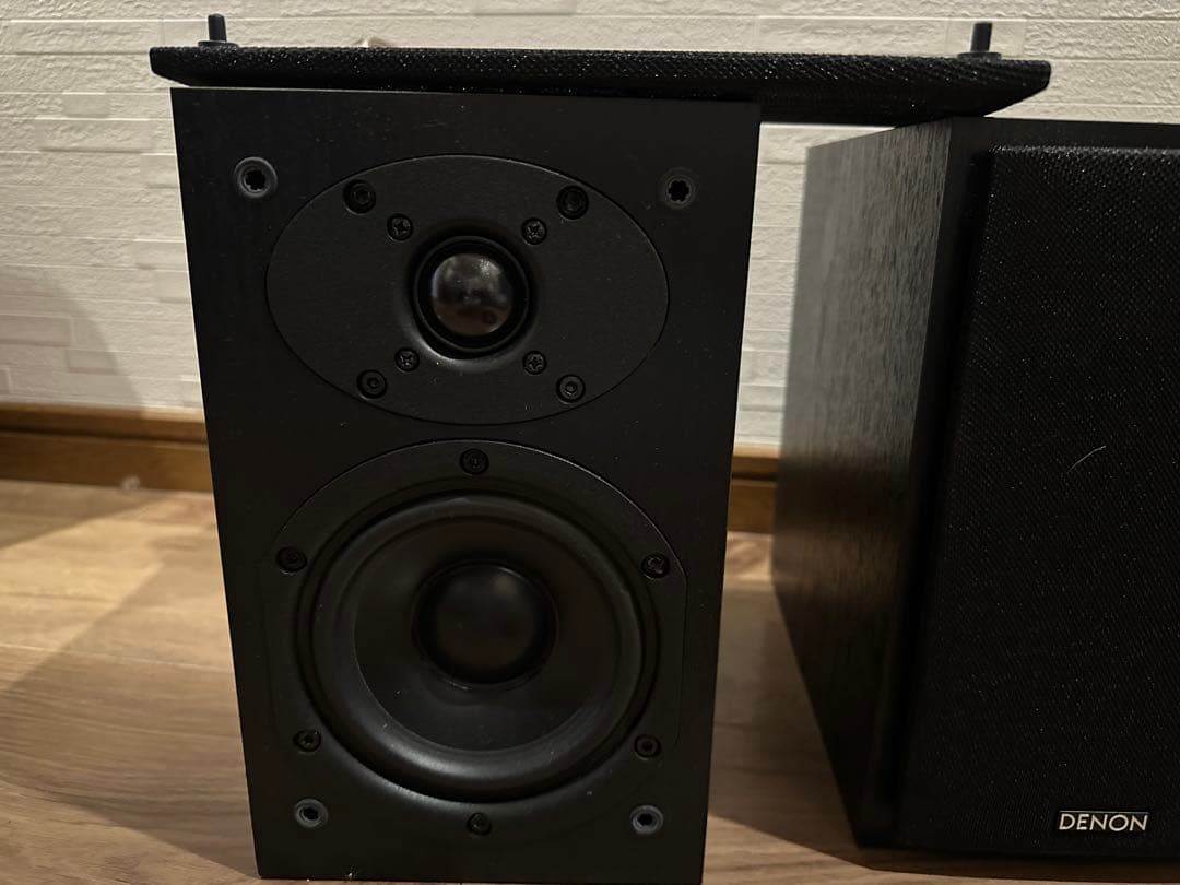 DENON スピーカー 2台セット 黒