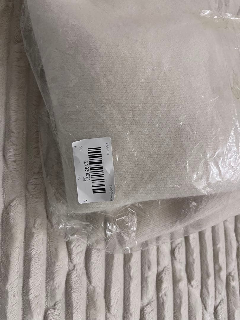 新品 フレイアイディー フォックスウールミニニットワンピース