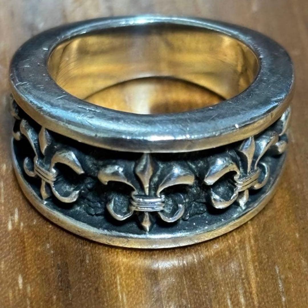 シルバーネックレス　シルバーリング　クロスネックレス　クロムハーツ風