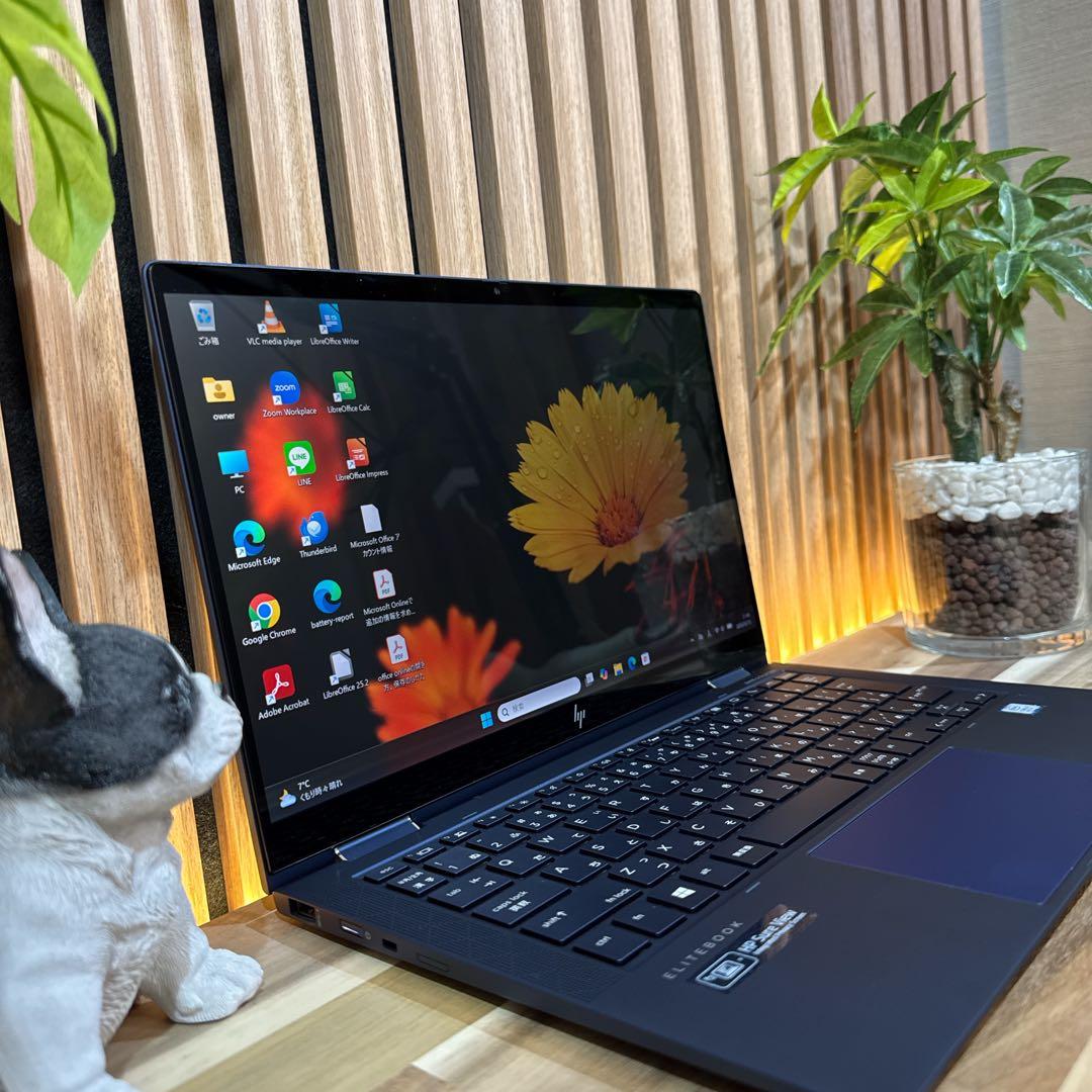 準美品2in1モデル‼️HP☘LTE☘メモリ16GB☘フルHD☘ノートパソコン