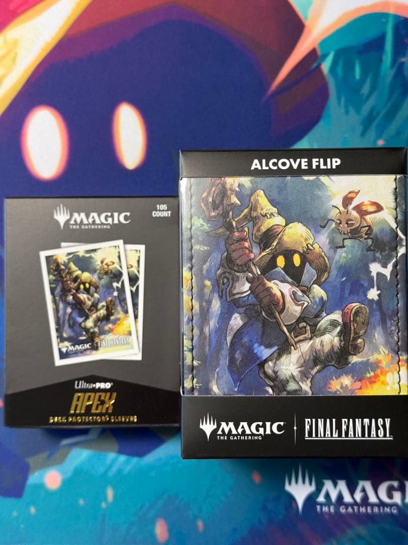 【新品】MTG UltraPro 迷える黒魔道士、ビビ デッキケース&スリーブ