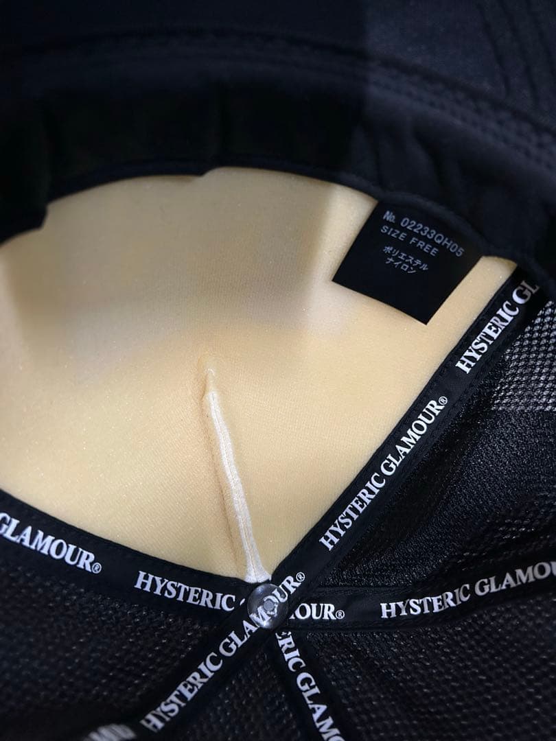 ヒステリックグラマー　キャップ　GUITAR GIRL