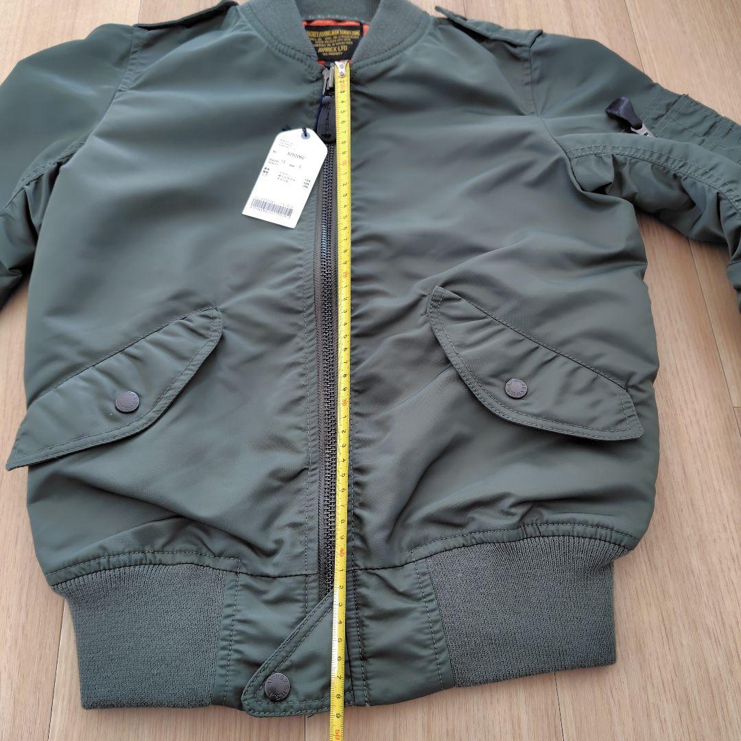 ミリタリージャケット Sサイズ カーキ　タグ付　新品　AVIREX　L-2B