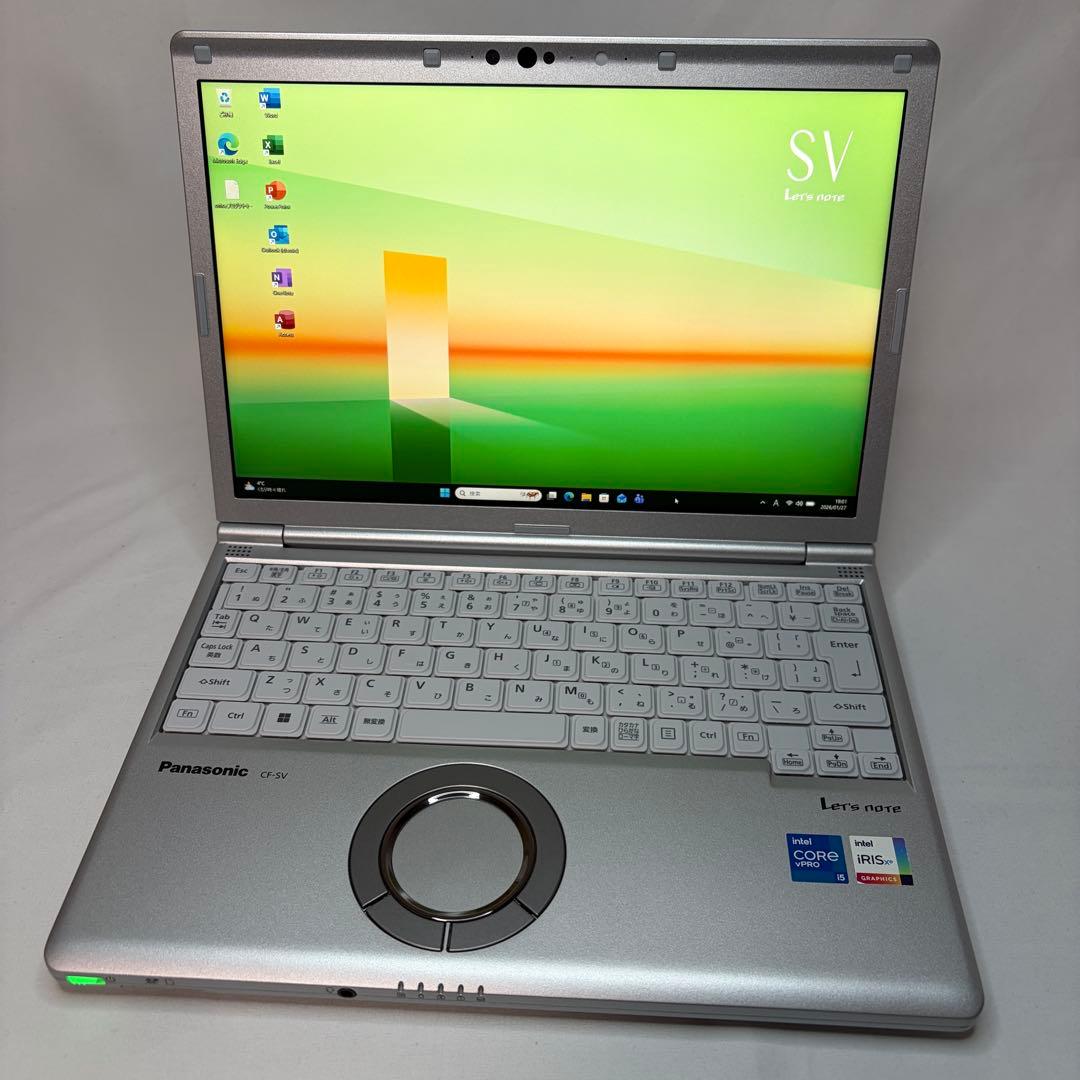 美品 Let's note SV1 第11世代 i5 16GB LTE オフィス