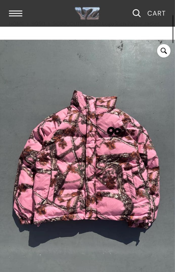 ジャケット・アウター 9090 Logo Rich Puffer Jacket