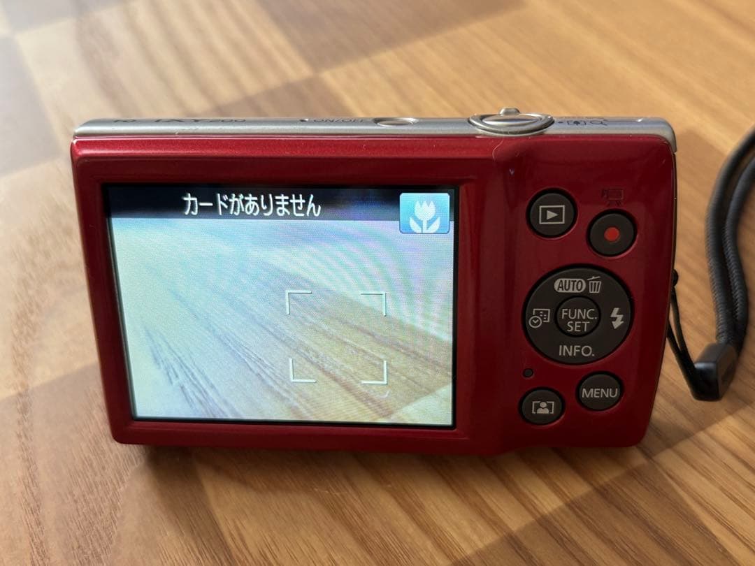 Canon IXY 200 レッド デジタルカメラ