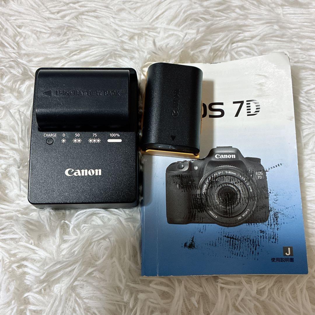 動作確認済み⭐️Canon キャノン EOS 7D 18-135 mm 望遠レンズ