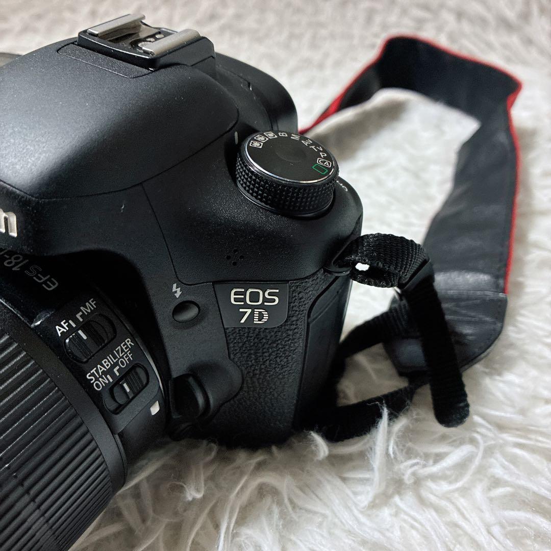動作確認済み⭐️Canon キャノン EOS 7D 18-135 mm 望遠レンズ