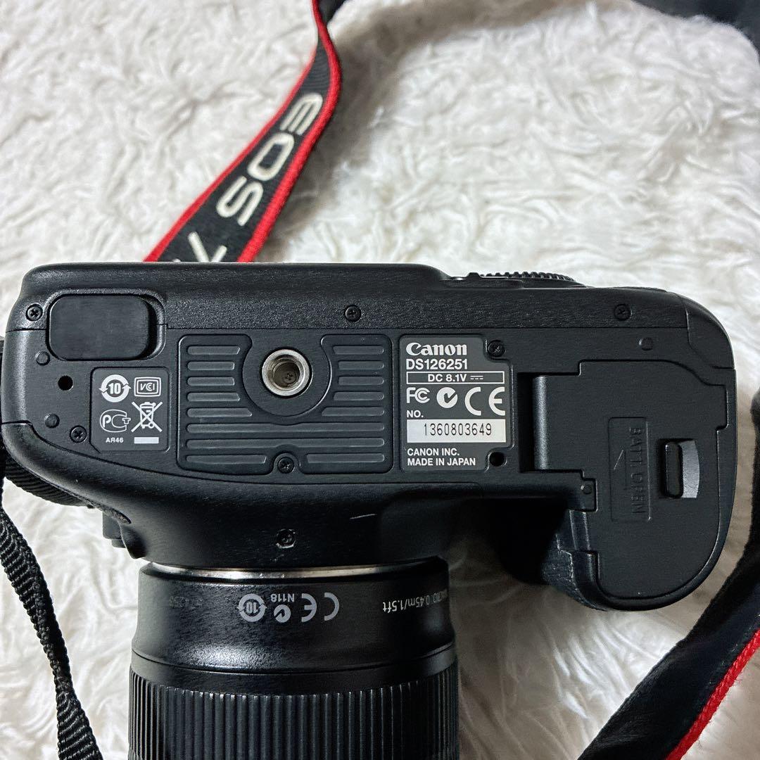 動作確認済み⭐️Canon キャノン EOS 7D 18-135 mm 望遠レンズ