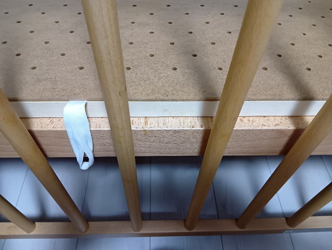 日本製　ベビーベッド　折りたたみ可能 石崎家具、スリーピー