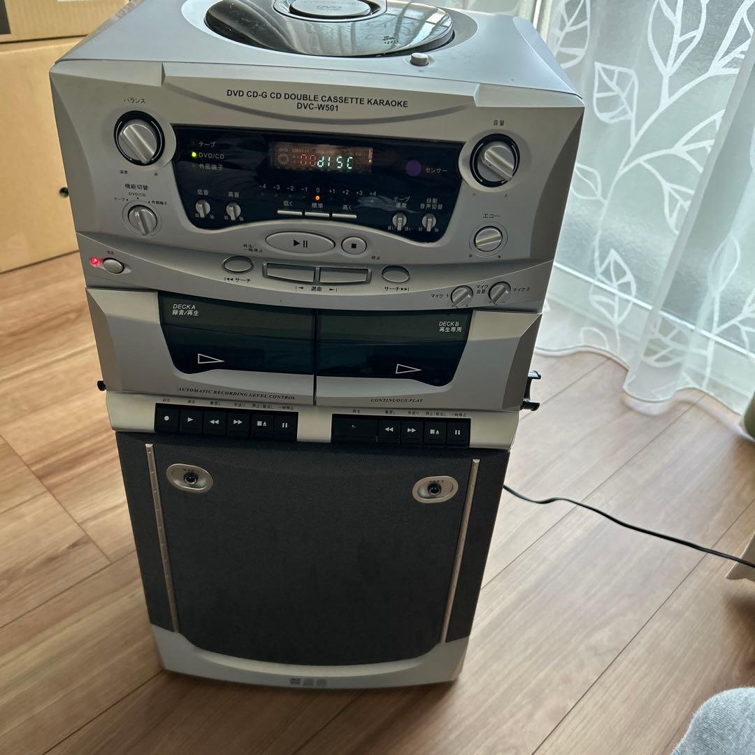 創和 SOWA DVD＆CD ダブルカセットカラオケシステム DVC-W501