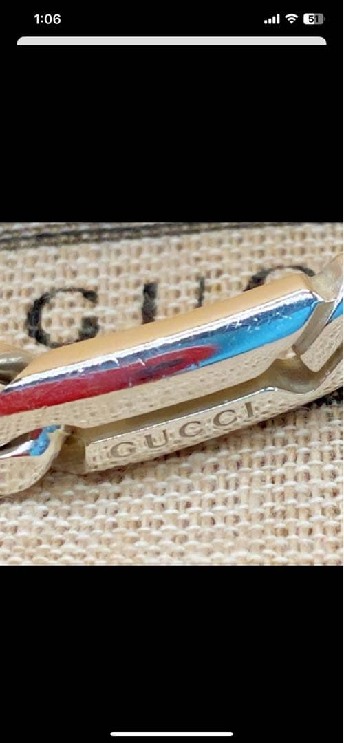 グッチ GUCCI ブレスレット ノットブレスレット サイズ18