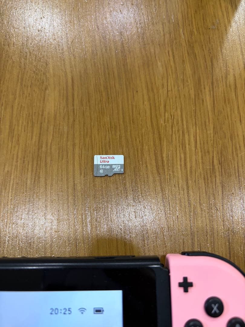 Nintendo Switch 本体 ピンク 64GB microSDカード付き