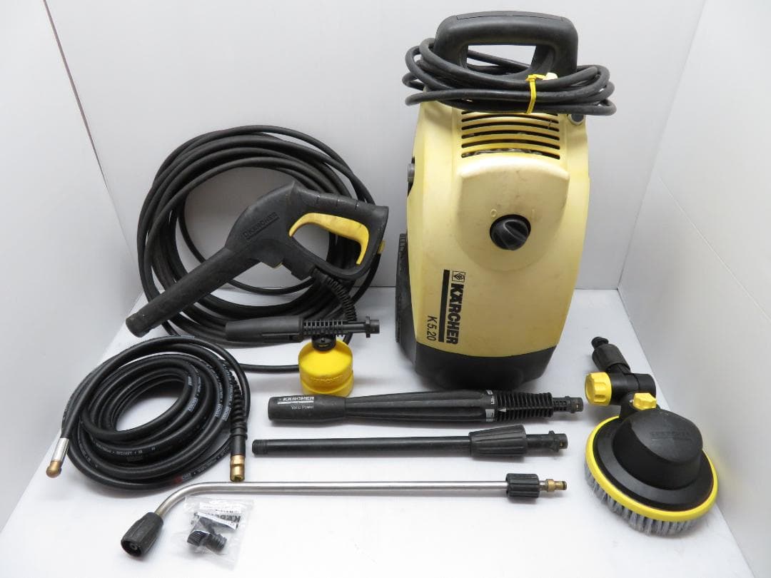 ケルヒャー 家庭用高圧洗浄機 K5.20M 60Hz専用 付属品多数 動作確認済