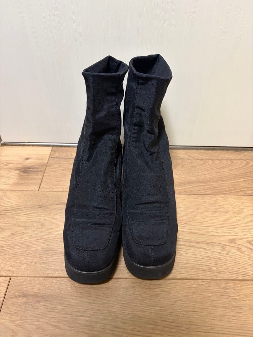 値下げました【ヒルズアヴェニュー】晴雨兼用ストレッチブーツ