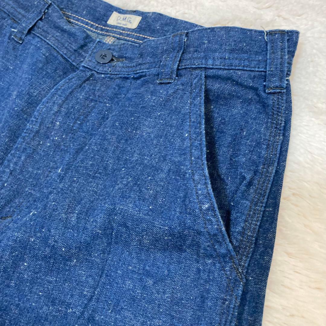DMG ドミンゴ デニム パンツ ジーンズ ゆったり インディゴ 14-211c