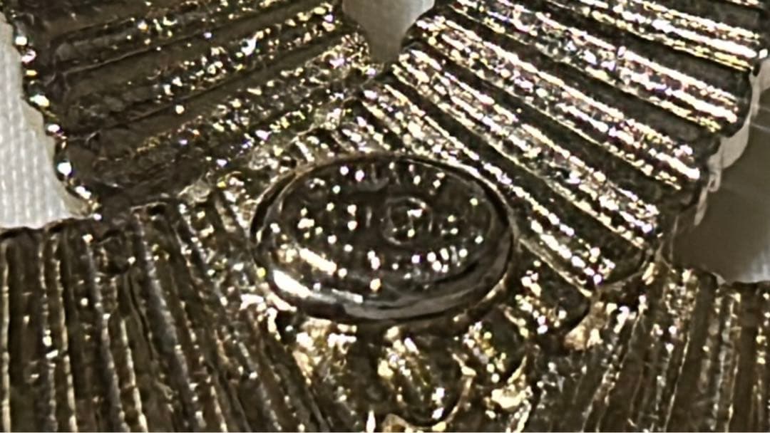 美品 CHANEL シャネル ココマーク ラインストーン パール ゴールド