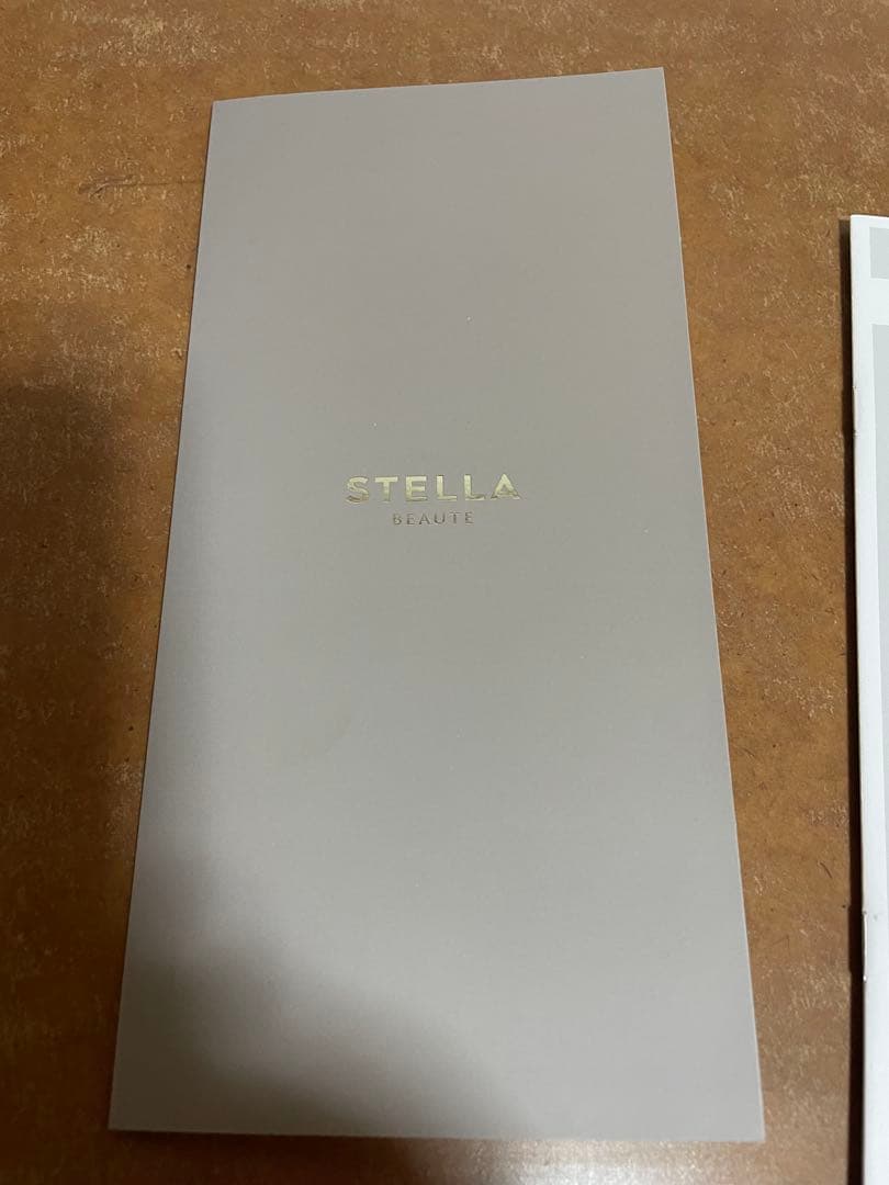 STELLA BEAUTE IPL光美容器Lunaミルクティー取扱説明書付き